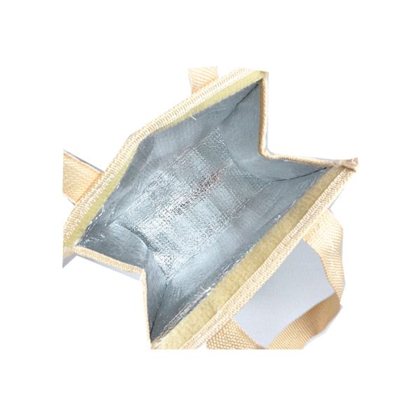 Silk Screen / Heat Transfer Nylon Cooler Bags Insulated Totes For Food