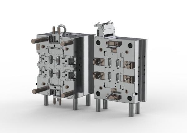 OEM / ODM ： Precision Injection Molding & Upper cover of transparent earphone charging box No.24195-B