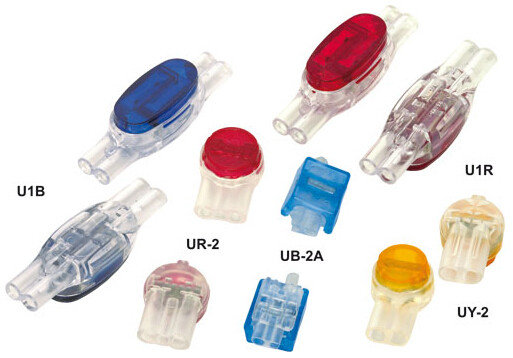 UY CONNECTOR FOR UTP cable splice,CONECTOR UY PARA EMPALME DE CABLE UTP