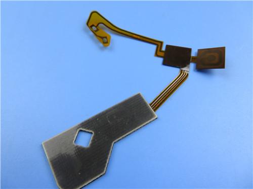 Single Layer Flexible Circuit FPC Flex PCB 0.15mm thick with Immersion Gold