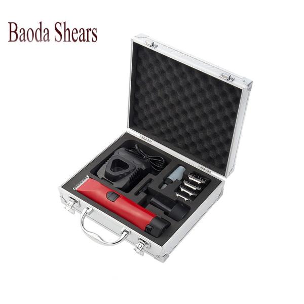 professional pet clipper with 2x2000mah detachable batteries for pet hair clipping