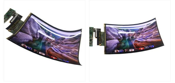 10.13 Inch 2K Flexible AMOLED Display 2208x1242 MIPI  Oncell Touch For Tablets