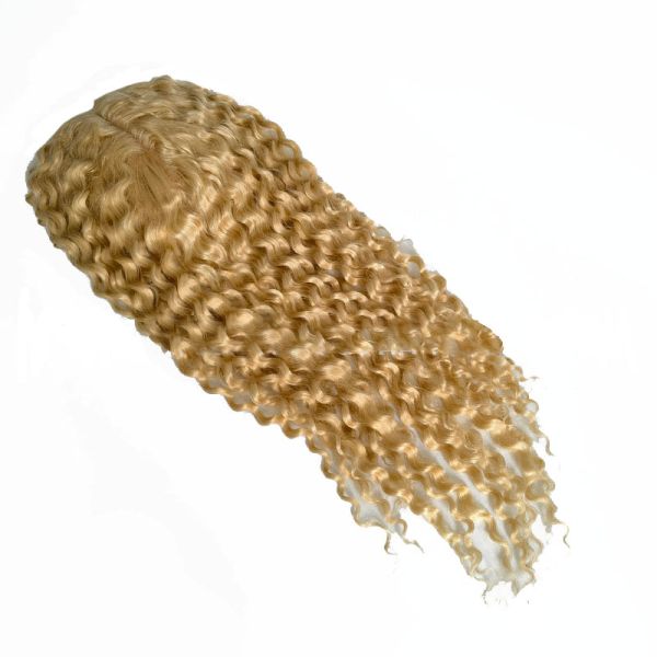 High Density European Free Part Silk Top Base 1B Real Remy Raw Hair Toupee Wig Pieces Toppers for Women