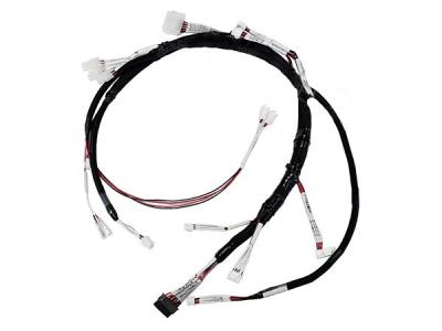 300V Braided Shield Robotic Wire Harness Assembly Alta resistência à torção