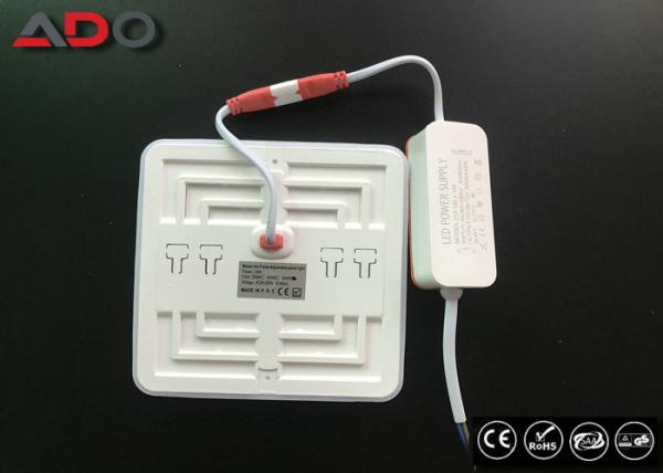 Thin No Frame ABS Recessed To Surface 36w Square Led Panel Light