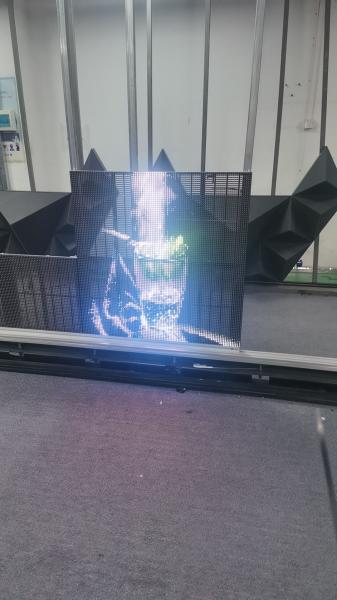 Display LED de aluguel ao ar livre Transparente P10.42-10.42mm Alto brilho SMD2727 3840Hz