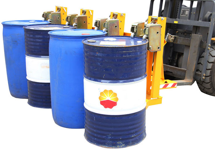 Одиночное оборудование DG1440 бочонка масла приложения грузоподъемника самосхвата барабанчика сжатия оправы поднимаясь