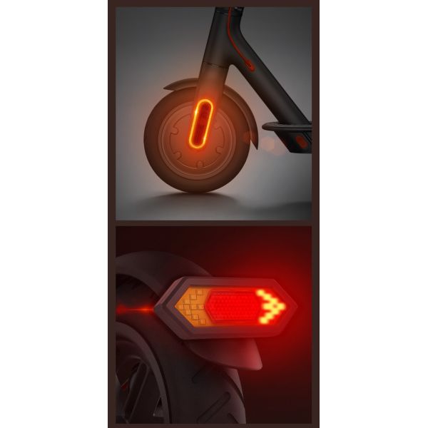Xiaomi M365/PRO/PRO2 Electric Scooter Parts  Scooter Warning Lights  Battery Powered