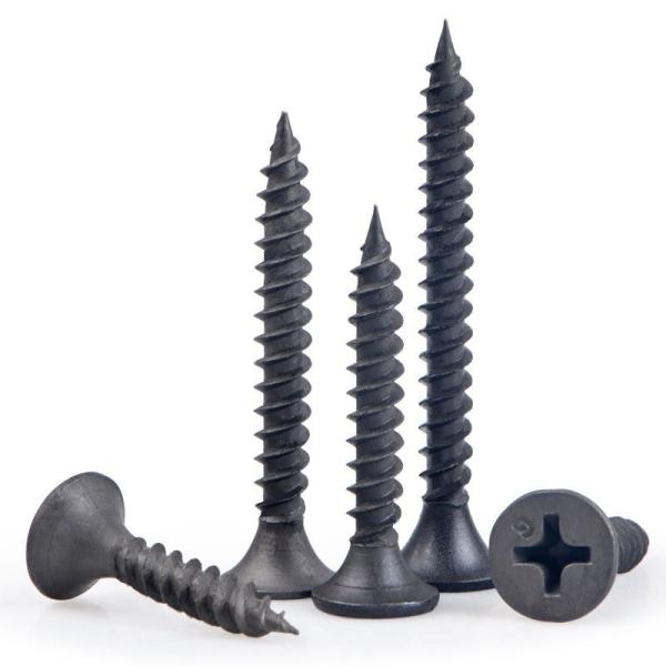 ISO9001 Certified Black Phosphate Phillips Flat Bugle Head Gypsum Board Drywall Screw