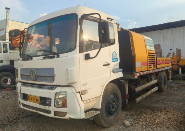 Used 2012 Sany Truck Mounted Concrete Line Pump Concrete Machinery 90-18mpa