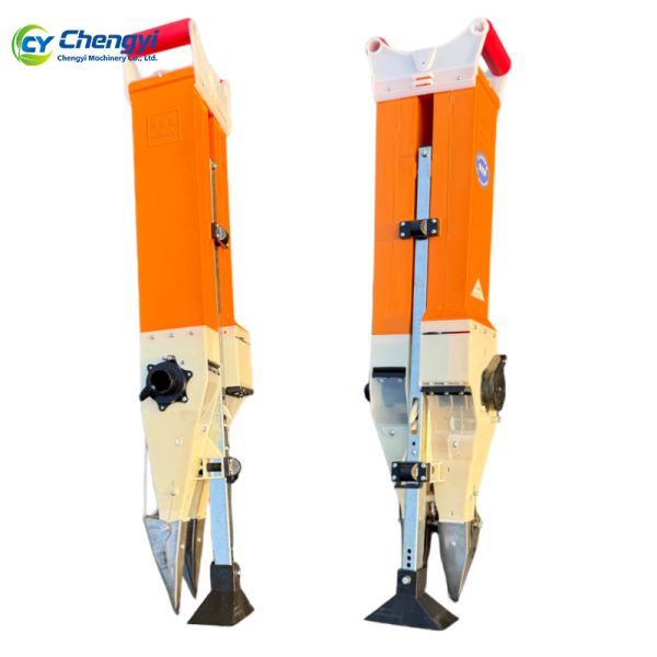 Manual Seeder Machine With Fertilizing Hand Operated Precision Planter Tool