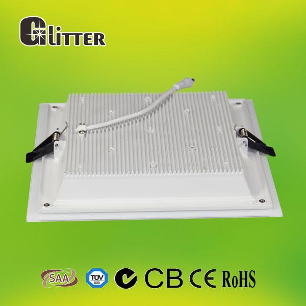 Italian design square SMD 3014 7w 100*100mm glass downlight with CE, CB, GS, SAA certificate