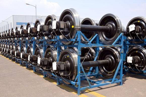 A roda de moldação do trilho, o trem de aço roda 350mm para o vagão locomotivo