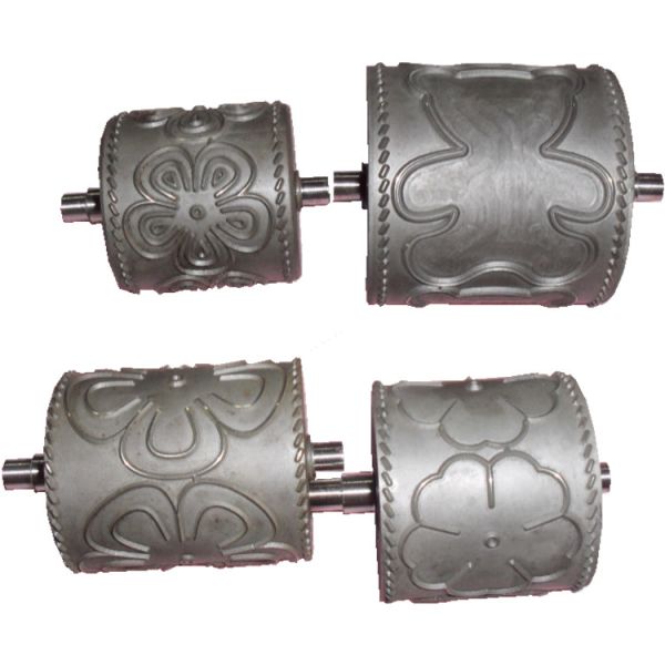 Food Grade 316L Stainless Steel Embossing Roller with Mirror Polish Ra 0.05m and FDA 21 CFR 175.300 Compliance