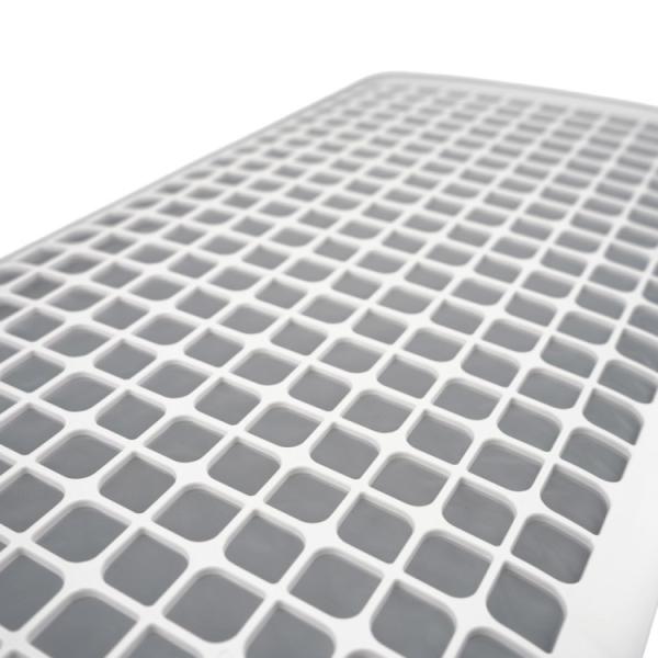 Panel de purificador de aire de ABS/PS moldeado por inyección personalizado, carcasa de plástico de CA