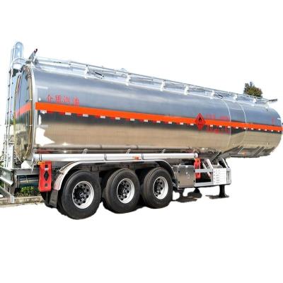 High Capacity Oil Truck Semi Trailer 6950x2200x2760mm For Safe Fuel Transportation