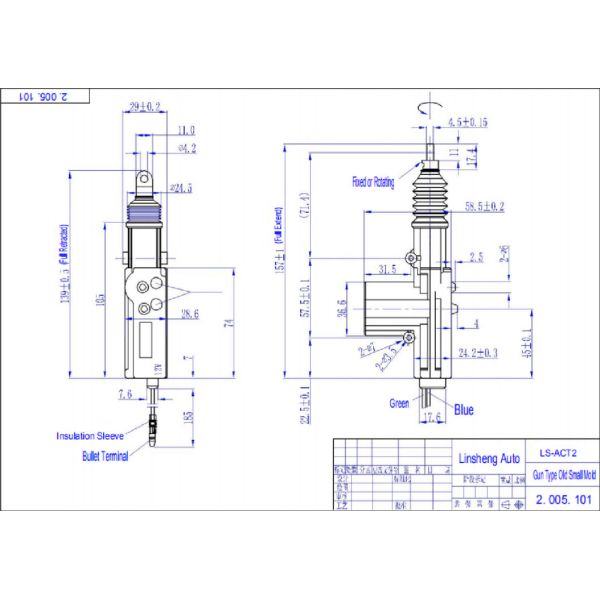 зеленый цвет шестерни нейлона оружия замка автомобиля 15lbs центральный для распределителя воды
