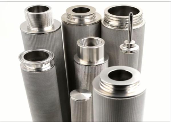 Stainless Steel Metal Porous 10 Micron Sintered Filter Elements
