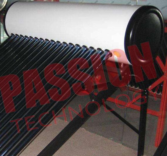 Galvanized Steel Homed Vacuum Tube Solar Water Heater Thermosiphon 200L Capacity