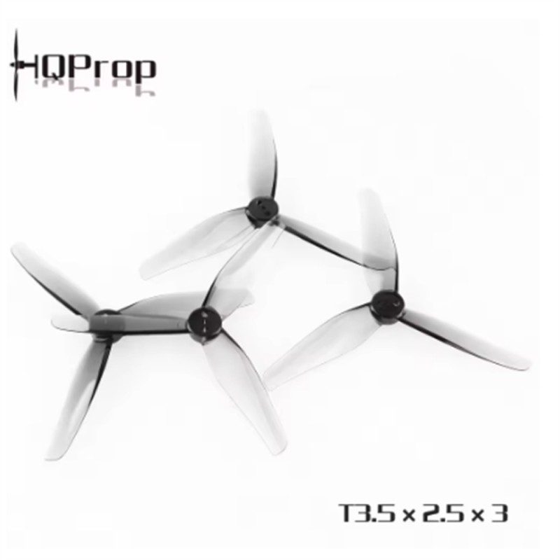 HQProp T3.5X2.5X3 3.5inch Propeller 3525 1.5mm Shaft 3-Blade Props for IFlight IH3 RC DIY FPV Racing Drone