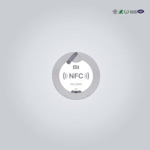 Слипчивая бирка 13.56MHz Zdcard NFC RFID