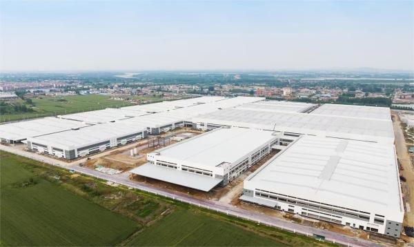 Almacén de estructura de acero prefabricado comercial moderno para almacenamiento de garaje industrial