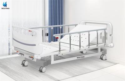 Légumes d'aluminium rails latéraux lit d'hôpital manuel avec mécanismes de verrouillage pour la clinique