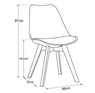 Restaurant Cafe Bistro 21.5KGS Dining Room Plastic Chair