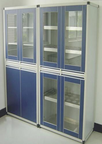Durable Wall Mounted Storage Cabinets , High Strength Chemistry Lab Furniture