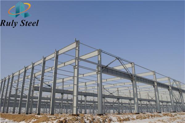 Prefabricated Steel Hangar for Aircraft Storage Q235B Q355B