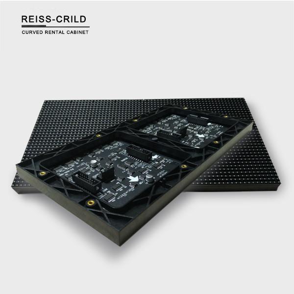 P4 Indoor Rental LED Display Video Wall With 64 * 32 Module Resolution