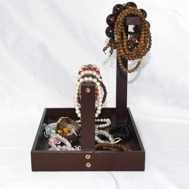 Solid Wood Bracelet Storage Rack Bracelet Display Jewelry Box Display Bracelet Watch Hanger Necklace Jewelry Display Rack