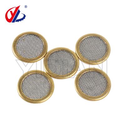 4-016-09-0033 Tela de filtro de malha redonda de latão para mesa de console CNC Homag Weeke