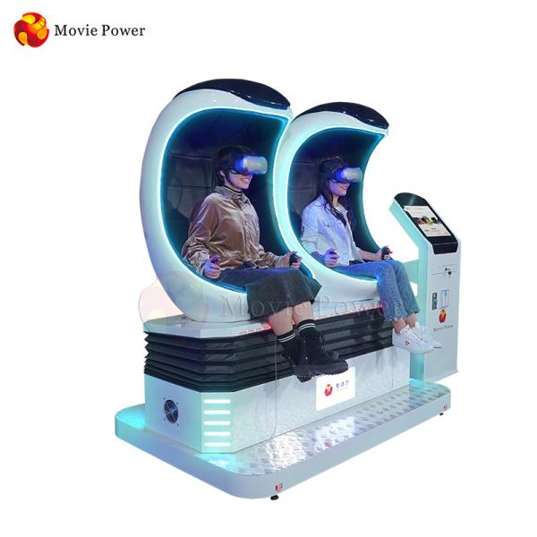 Movie Power Theme Park 9d Egg Chair Cinema System 2 Seats VR Cinema Theater