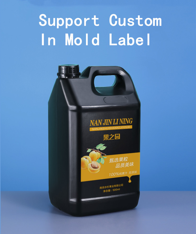 1 галлон HDPE пищевого качества Jerry Can для химического парафинового масла устойчивый к химическим веществам