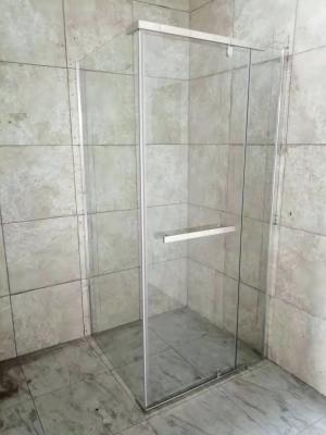 Full Transparent Glass Shower Room With Hinged Door Aluminium Alloy