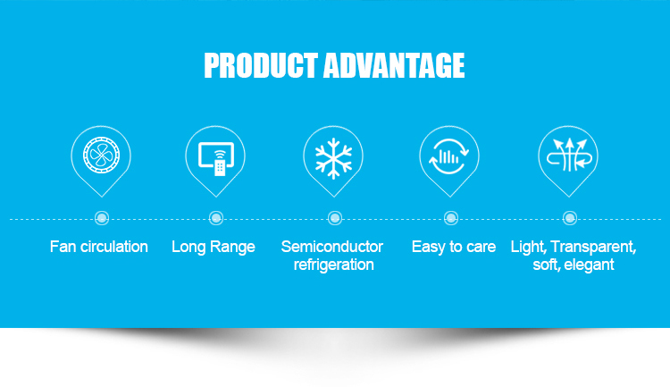 Работа на открытом воздухе охлаждающий жилет с полупроводниковым охлаждающим вентилятором Оставайтесь прохладным и комфортным