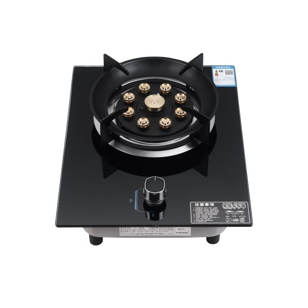 Modern Single Burner Gas Stove Powerful Flame Control Kitchen OEM ODM Factory