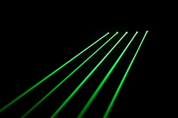 Ceiling Four Head Rgb Laser Light Safety Red / Green / Blue Portable Laser Lights