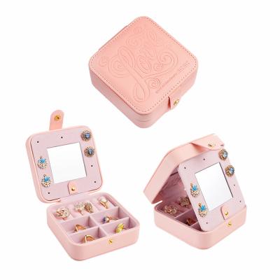 Pantone Color Personalized Travel Jewelry Organizer Anti Scratch Customizable Design