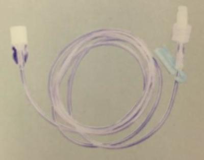 EO Sterilization Pump Infusion Set Plastic With Luer Lock Connector