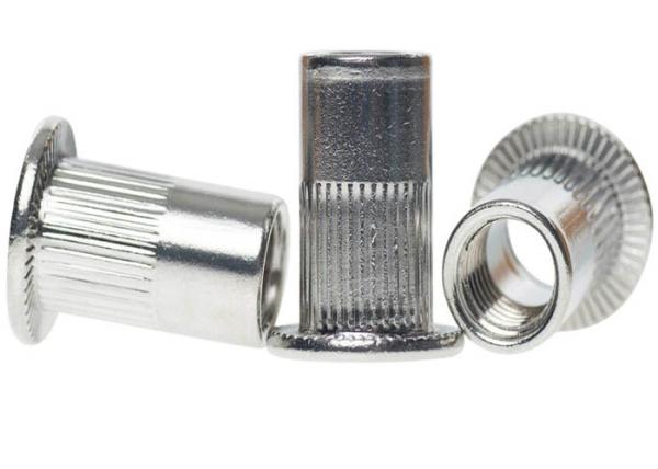 M14 M16 Passivate Plain SS304  Knurled Flat Head Rivet Nut