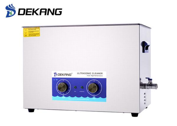 600W 30L Mechanical Table Top Ultrasonic Cleaner Heating Timing With Basket