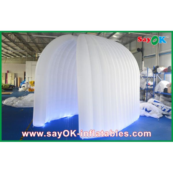 Inflatable Photo Booth Hire Vaulted White LED Inflatable Photo Booth Hire With Blower For Photos