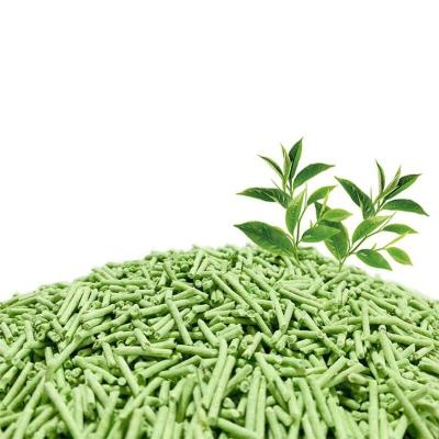 Déodorant pour le thé vert, poudre libre de la litière de chat, bande de tofu de la litière de chat