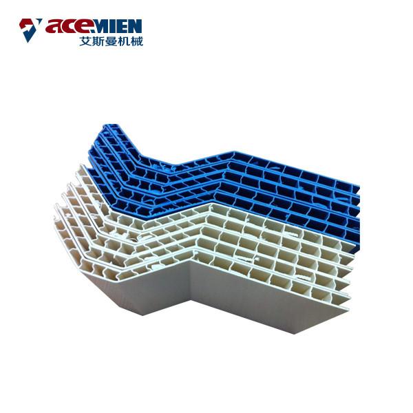 PVC Roof Panel Roll Forming Machine Extrusion 75 Kw Sheet Thickness 2-3mm