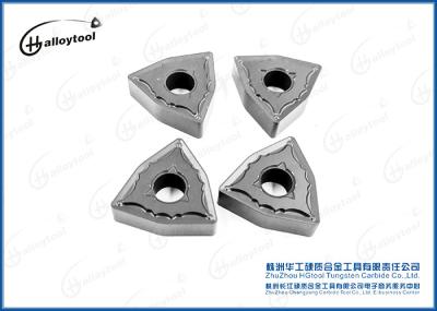 WNMG080408 / WNMG080412 Tungsten Carbide Tool Inserts For Internal External Turning