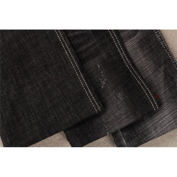 materia textil estirable del dril de algodón de la tela del dril de algodón de la marca de rayitas cruzadas del algodón para hombre del añil 9.5oz