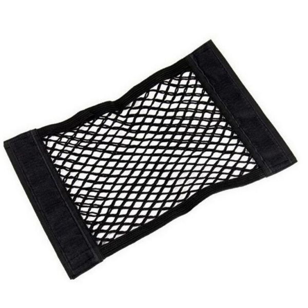 Polyester Car Parts Mold Produce Back Rear Seat Elastic String Net Mesh Storage Bag