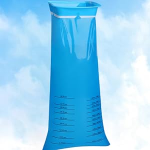 Emesis Bag, Disposable Vomit Bags, Aircraft & Car Sickness Bag, Nausea Bags For Travel Motion Sickness (Blue)